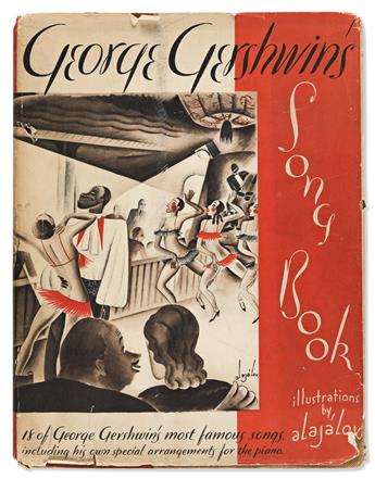 GERSHWIN, GEORGE. George Gershwins Song-Book. Signed and Inscribed, Good wishes, on frontispiece.